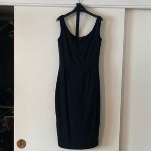 Tatyana black wiggle dress